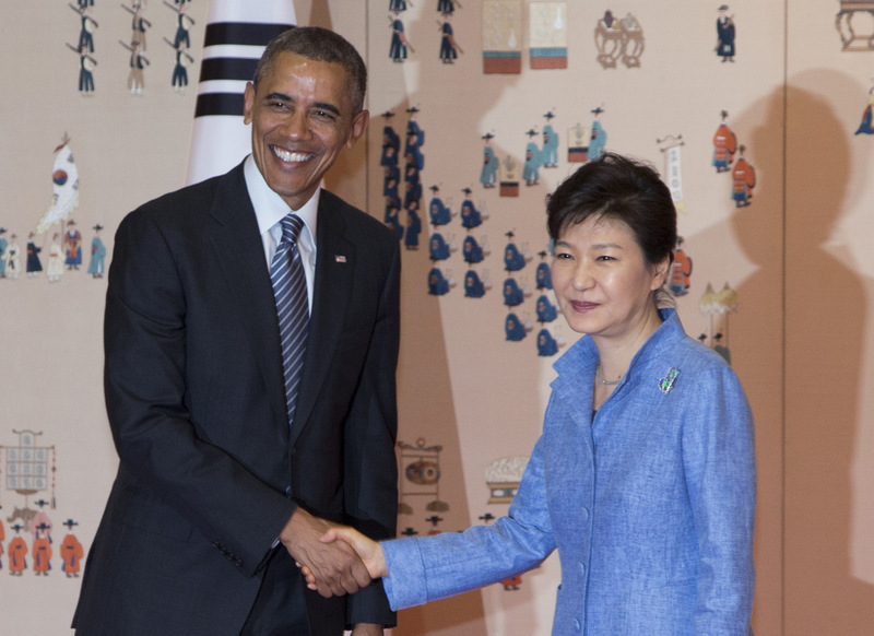 Barack Obama, Park Geun-hye