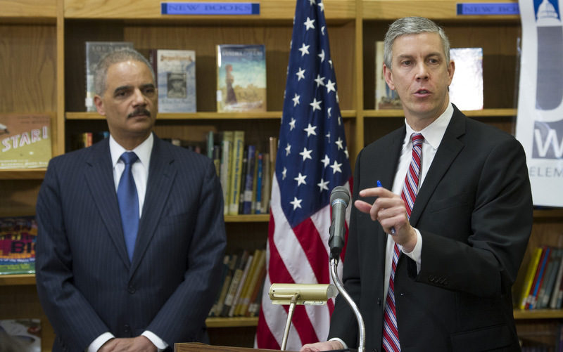 Eric Holder, Arne Duncan