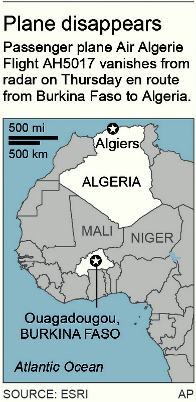 ALGERIA PLANE