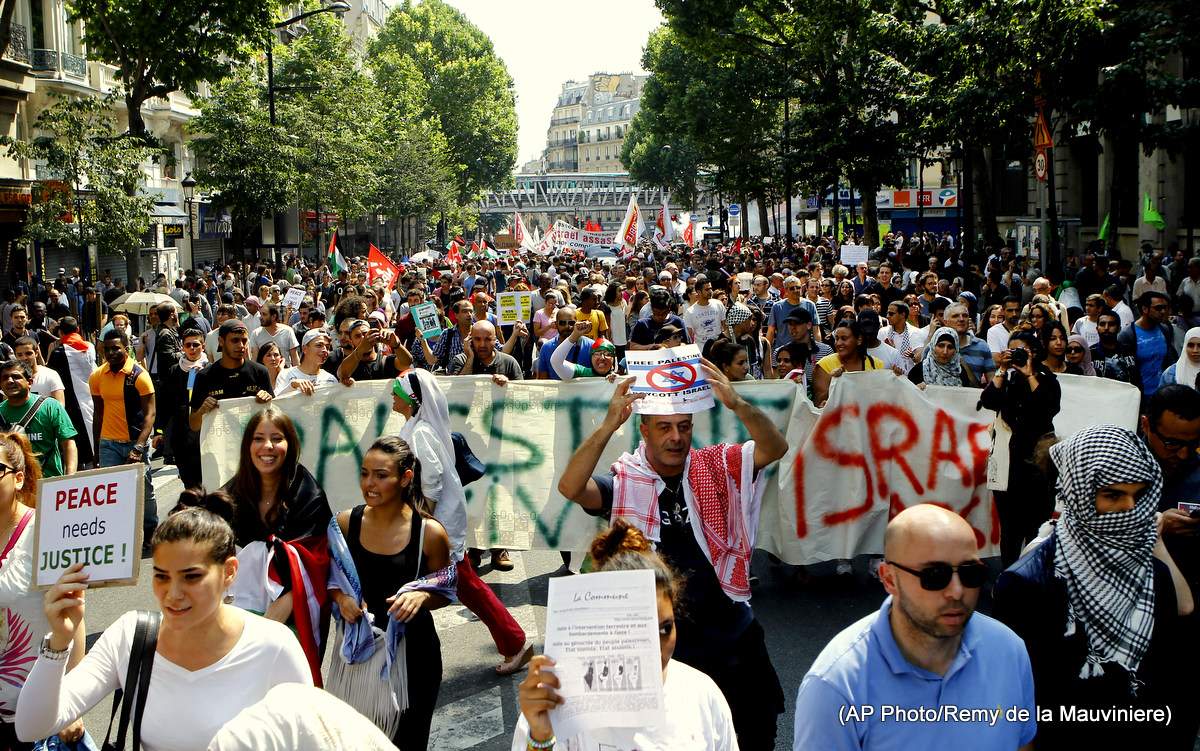 France Gaza Protest