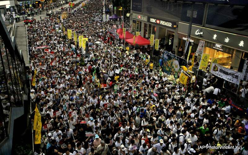 Video: Massive Pro-Democracy Protests Rage On In Hong Kong