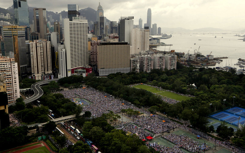 Big Hong Kong Democracy Rally Fueled By Fury At Beijing