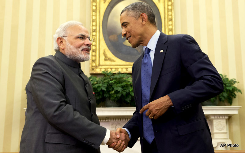 Barack Obama, Narendra Modi