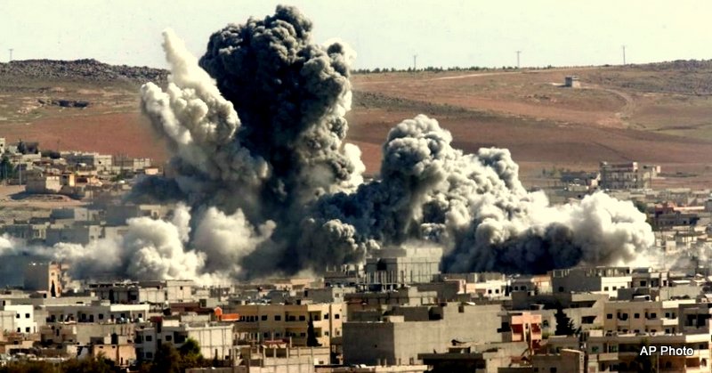 Dozens Of Civilians Killed By US-Led Bombing Of Syria: Report