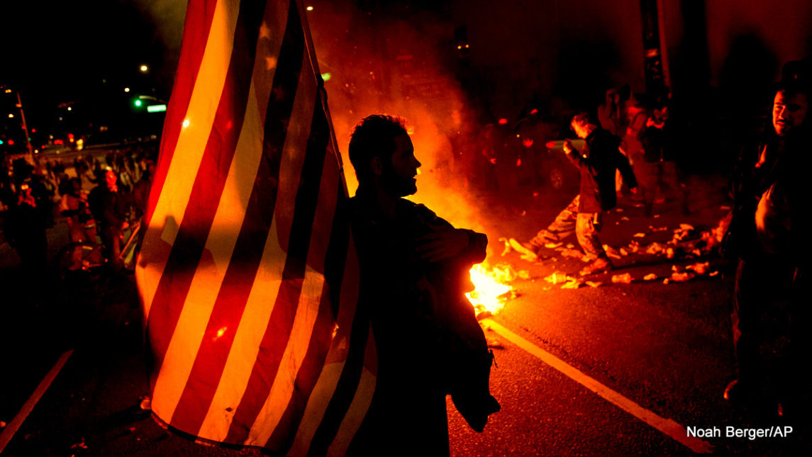 Trump Proposes Jail Or Loss Of Citizenship For Burning American Flag