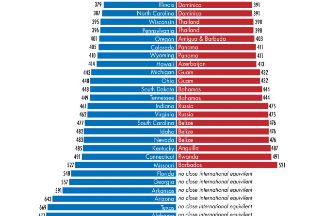 This Map Shows You Just How Many Prisoners Are In Each US ...