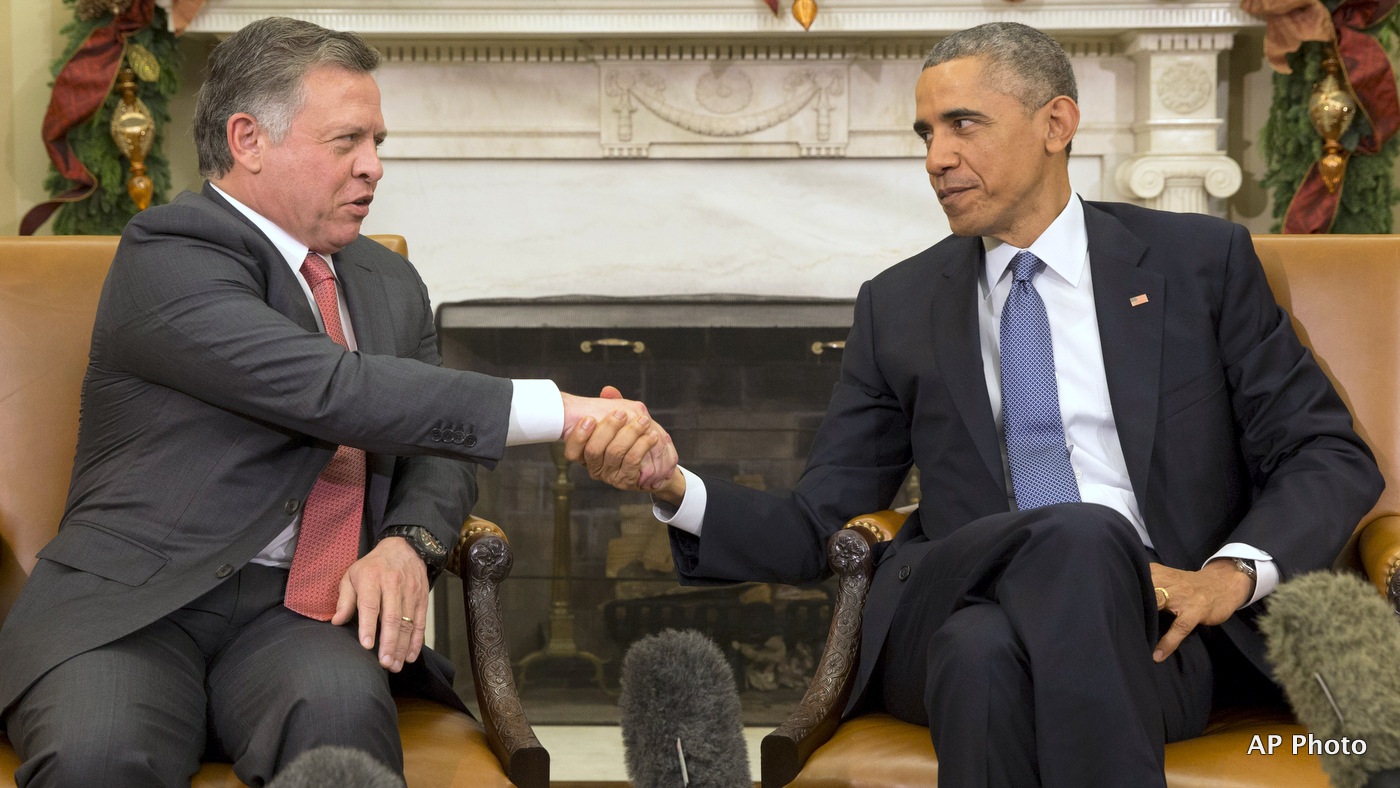 Barack Obama, King Abdullah II