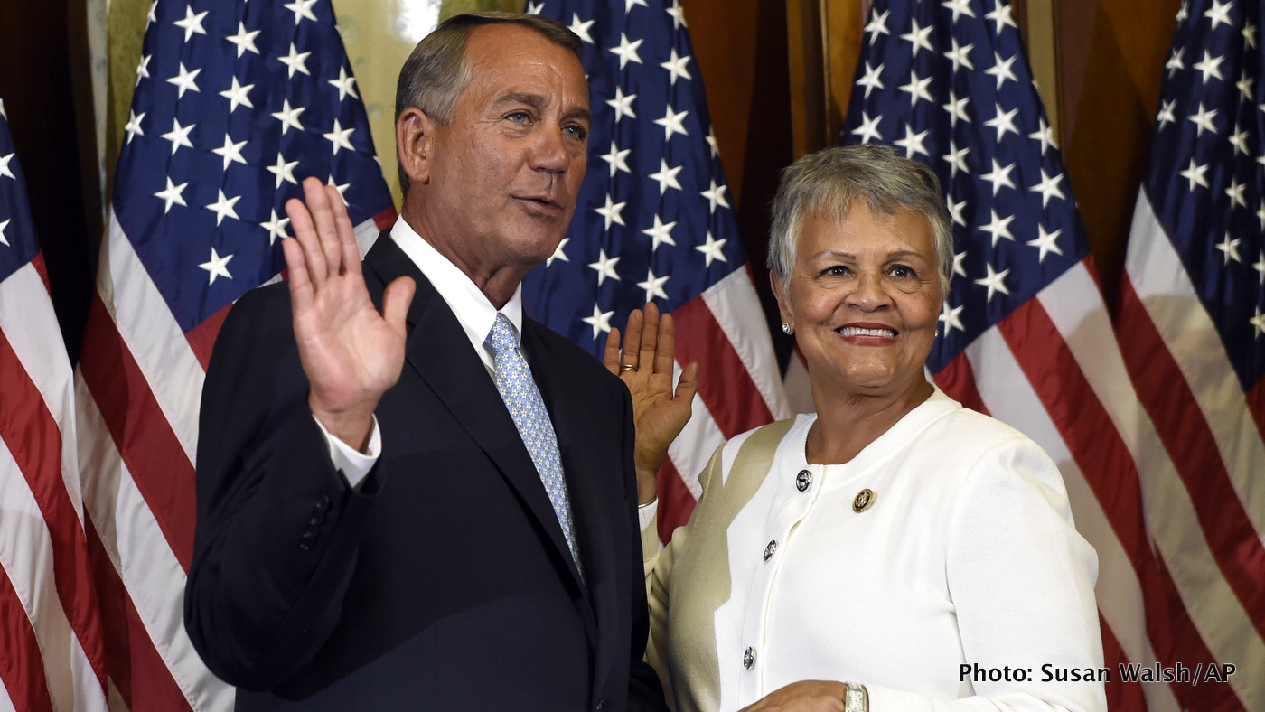 John Boehner, Bonnie Watson Coleman