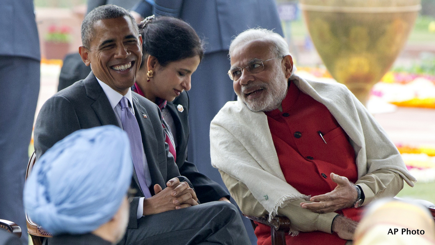 Barack Obama, Narendra Modi