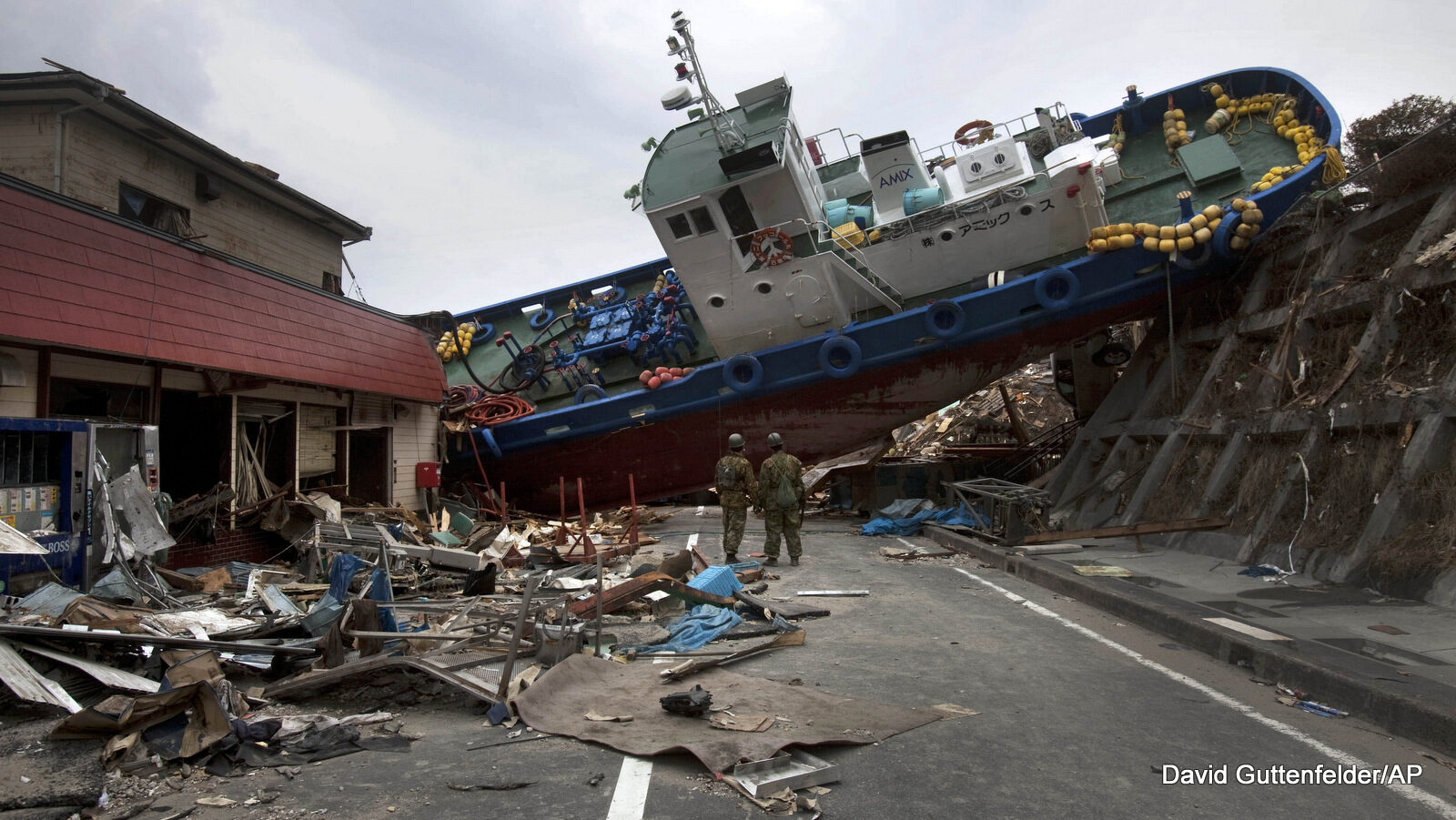 Tsunami natural disaster