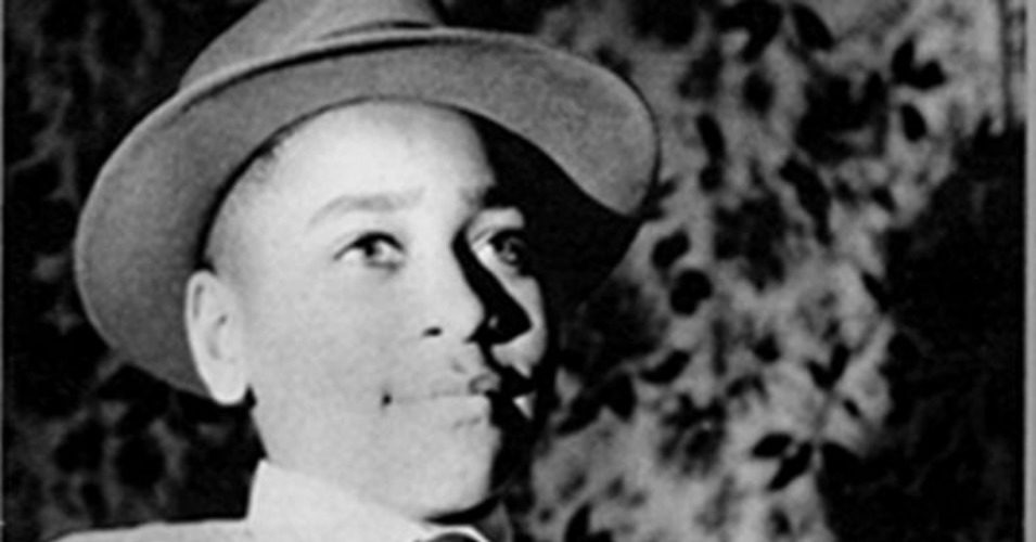 14-year old Emmett Till, who was tortured and killed in Mississippi in 1955