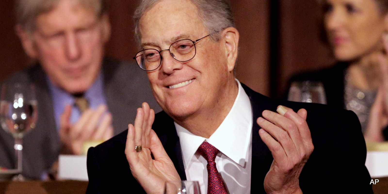 David Koch, Executive Vice President of Koch Industries, Inc., attends The Economic Club of New York