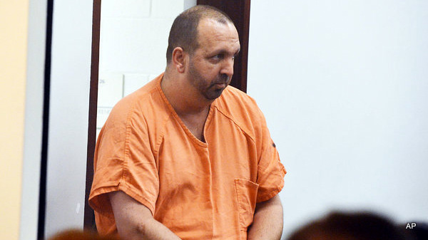 Craig Stephen Hicks in court in Durham, N.C., on Wednesday.