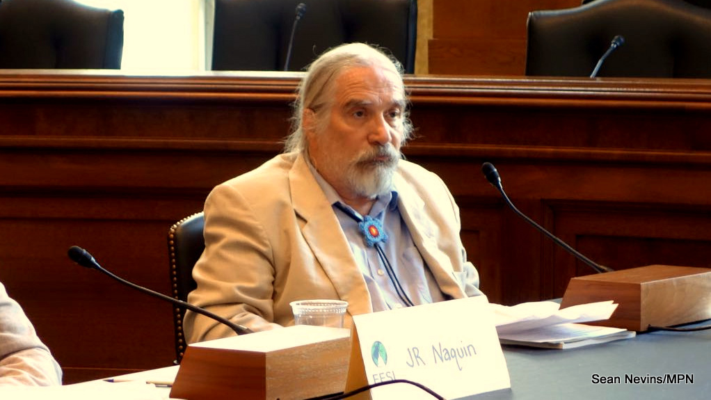 Bob Gough, secretary of Intertribal Council on Utility Policy, an organization of tribes that provides policy analysis and recommendations about climate change and energy.