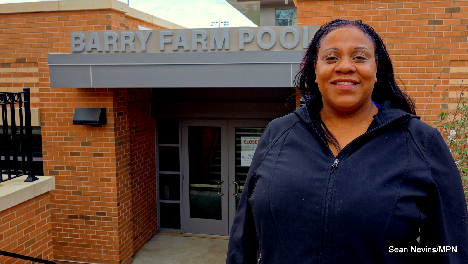Phyllissa Bilal, resident and co-founder of the Barry Farm Study Circle, has lived in the neighborhood for about 3 years.