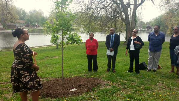 Police Supporters Destroy Mike Brown ‘Memorial Tree’