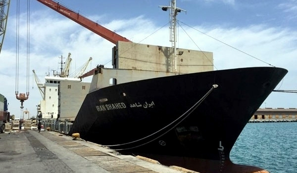 Dubbed Rescue, Iran's ship is set to carry a group of humanitarian aid workers, medical technicians, and peace activists from the US, France, Germany, and Iran, along with a shipment of humanitarian aid, from the southern Iranian port city of Bandar Abbas in Hormozgan province to Yemen. (Photo: IRNA)