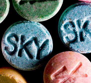 Ecstasy MDMA pills