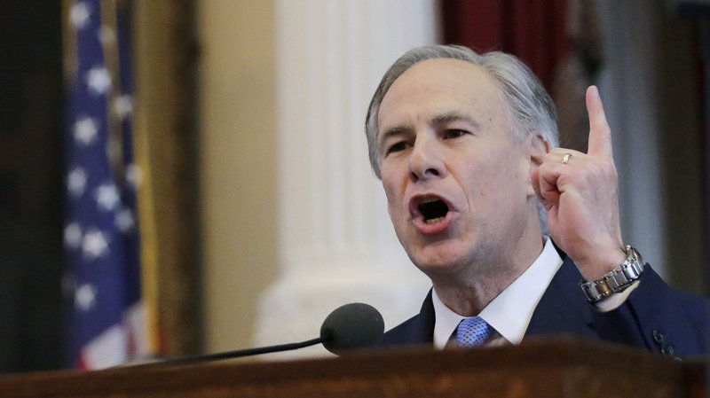 Texas Republican Gov. Greg Abbott ordered the Texas State Guard to monitor a joint U.S. Special Forces training taking place in Texas, prompting outrage from some in his own party. (AP Photo)