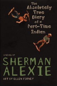 The Absolutely True Diary of a Part-Time Indian banned book cover