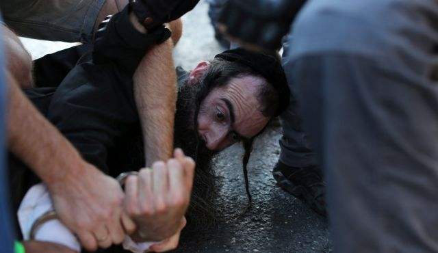 The man suspected of stabbing several people at the Jerusalem Gay Pride Parade, July 30, 2015.