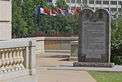 Oklahoma Gov. Overrides Supreme Court, Says Ten Commandments Will Stay On Capital Grounds