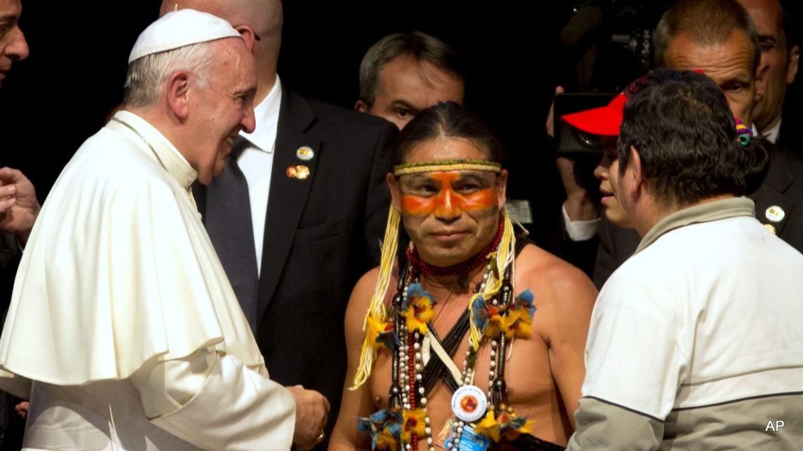 Pope Francis Apologizes for Church’s ‘Grave Sins’ Against Native People