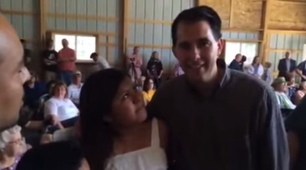 Wisconsin Children Confront Scott Walker Over Whether He’ll Deport Their Undocumented Father