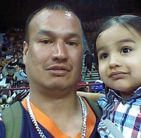 Paul Castaway, left, a citizen of the Lakota Nation, was shot and killed by police on July 12. Photo courtesy Facebook.com