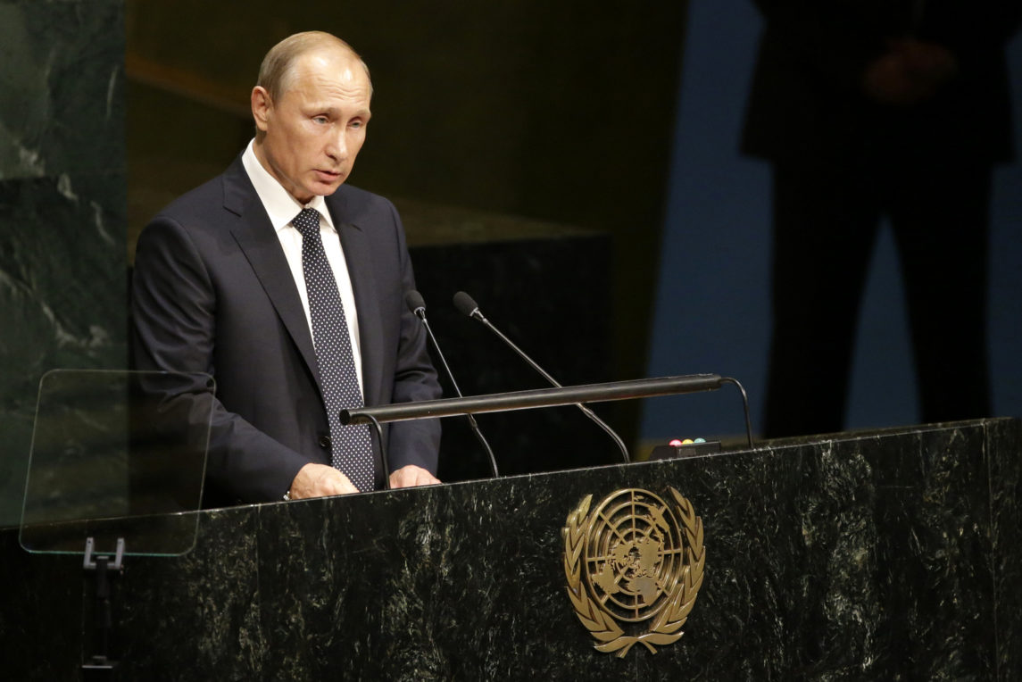 Putin: Do You Realize What You Have Done? Putin Speaks To UN About Syria