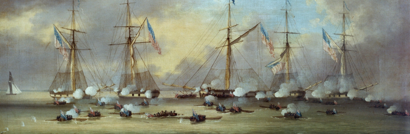 The Battle Lake Borgne Hornbrook, War of 1812.