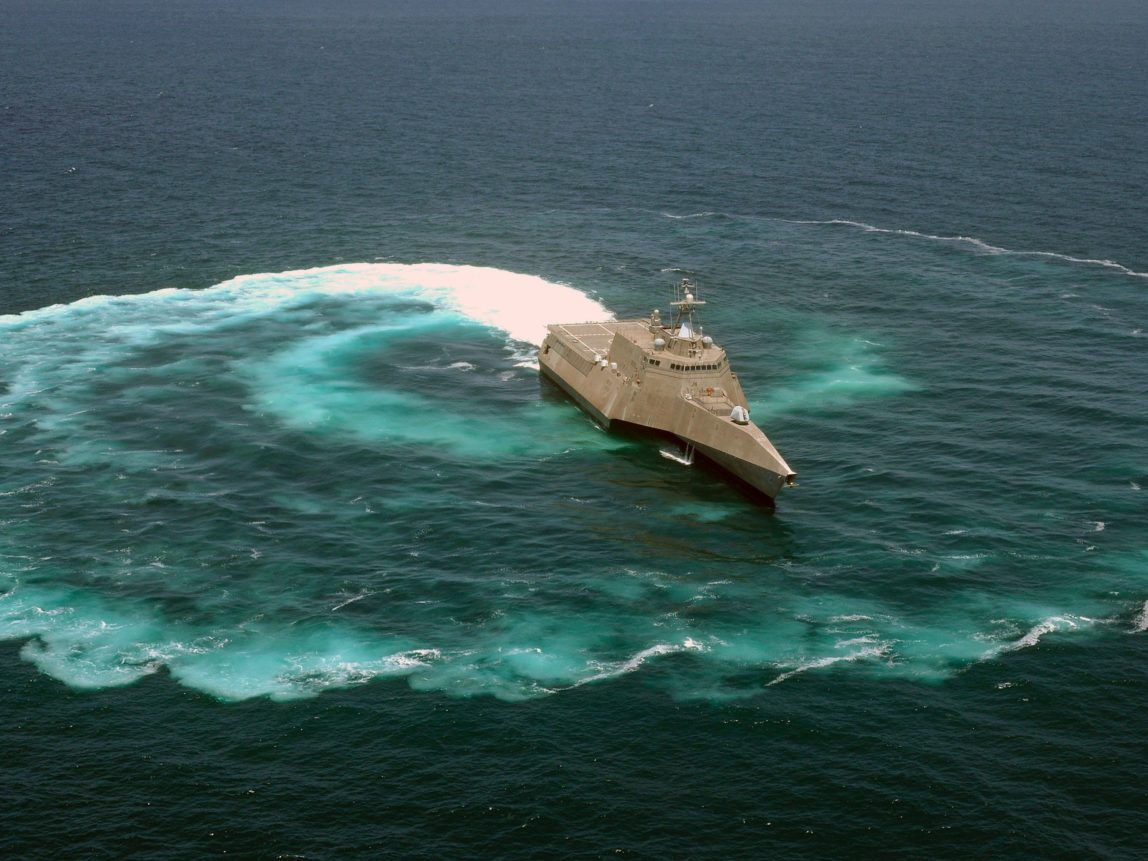 US Navy Littoral Combat Ships (LCS).