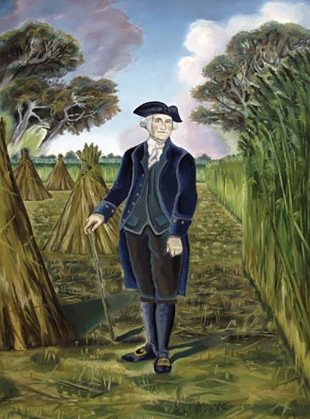 Throughout his lifetime, George Washington cultivated hemp at Mount Vernon for industrial uses. 