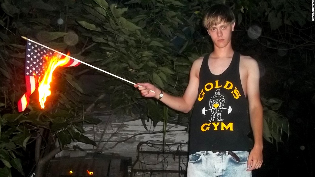 Dylann Roof, responsible for a politically motivated killing rampage in a black church is rarely defined as a terrorist by most media.