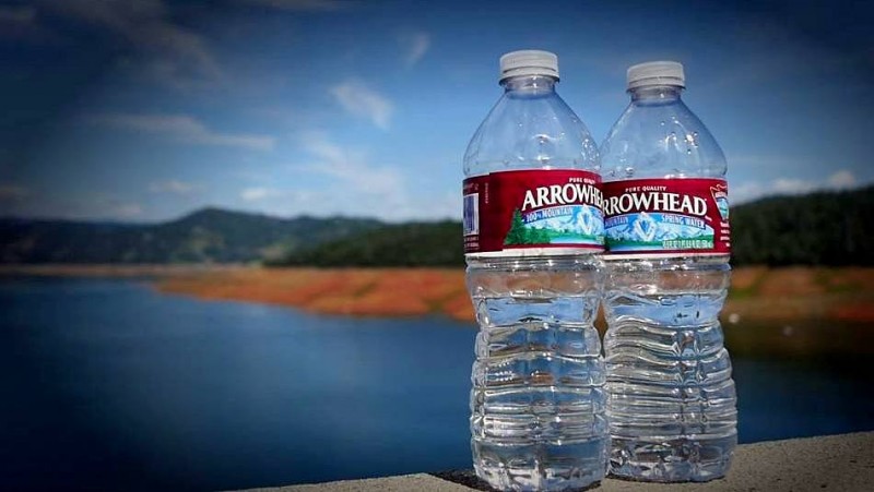 Nestle brand Arrowhead water bottlers. (Screenshot)