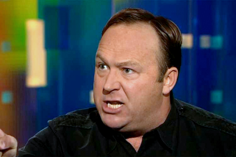 Far-right fear monger Alex Jones.