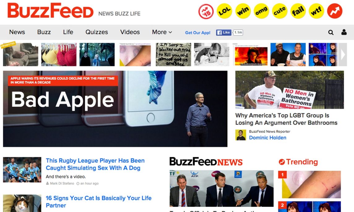 BuzzFeed Faces $11m Defamation Lawsuit From News Agency