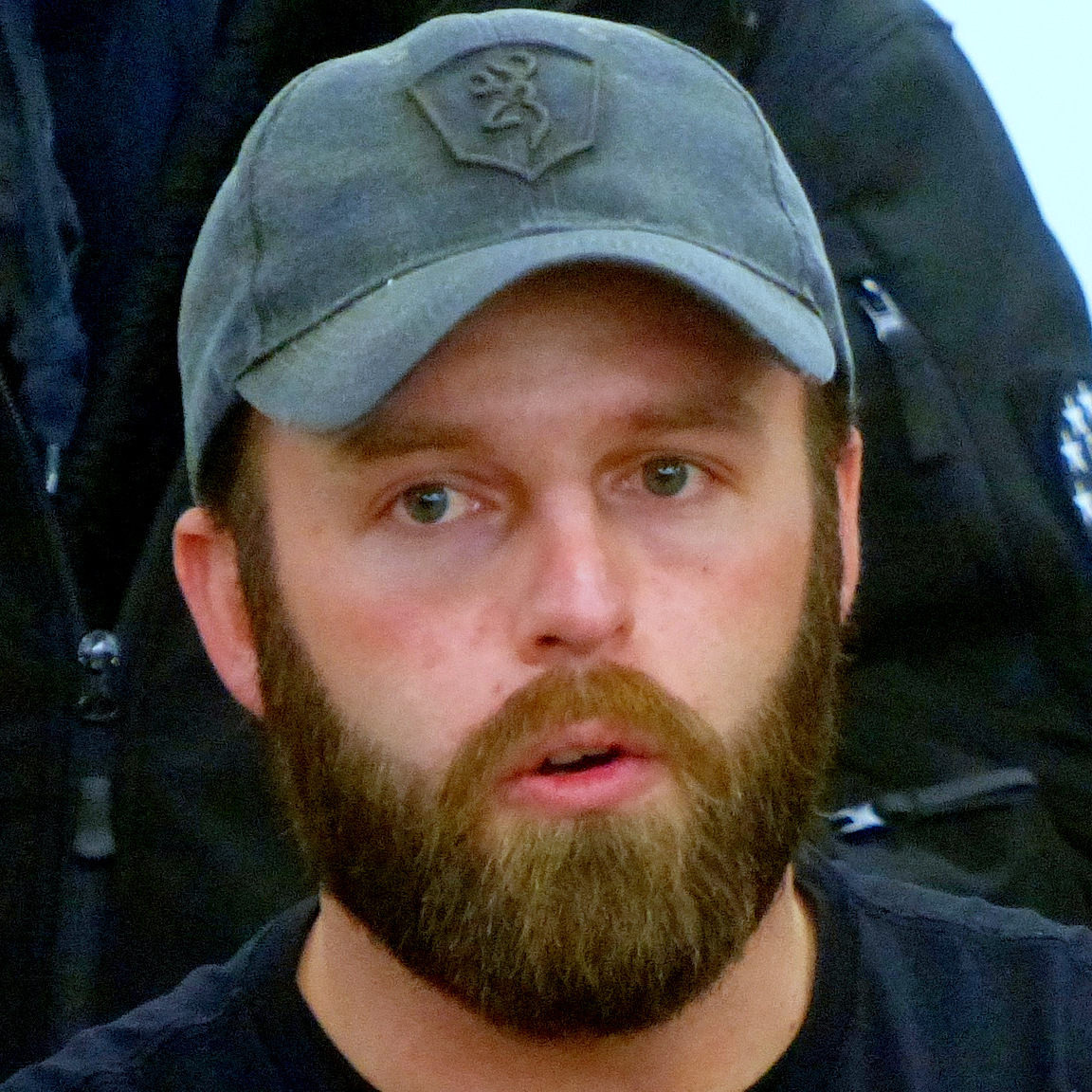 Ryan Payne former U.S. military intelligence officer, and both Bunker Hill, and Malheur standoff participant. (Photograph: Les Zaitz/AP)