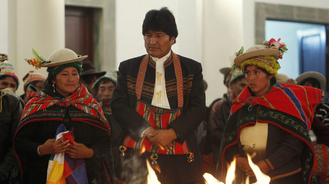 US Funding Political Campaign Against Bolivian President Evo Morales