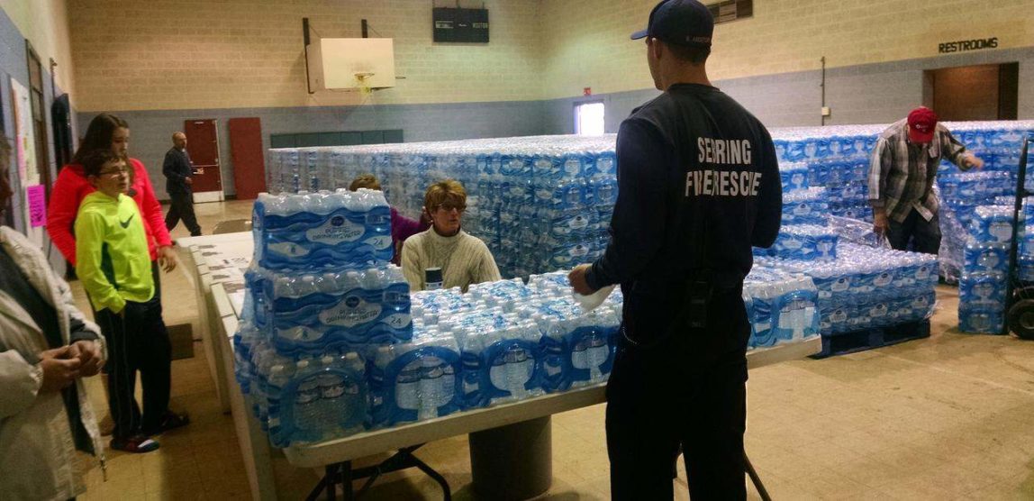 Sebring, Ohio, Water Crisis: This Village Could Be the Next Flint, Michigan Inside a community center in Sebring, Ohio Source: Scott Meeker