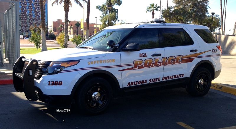 Arizona State University Police (Photo: Mesa0789.Flickr)