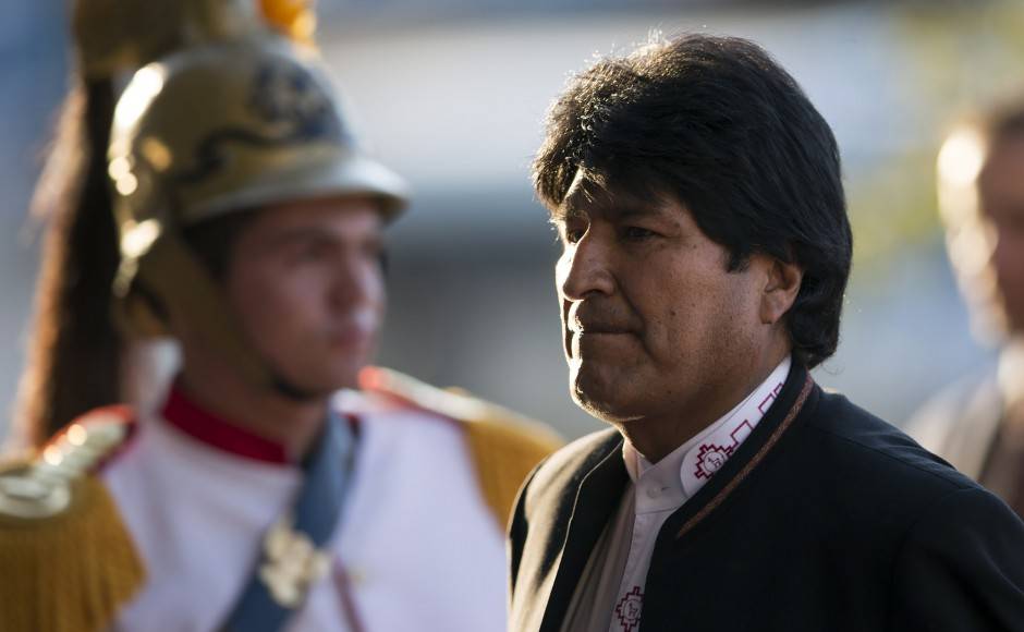 Bolivian President Evo Morales. Photo: AP Photo/Felipe Dana