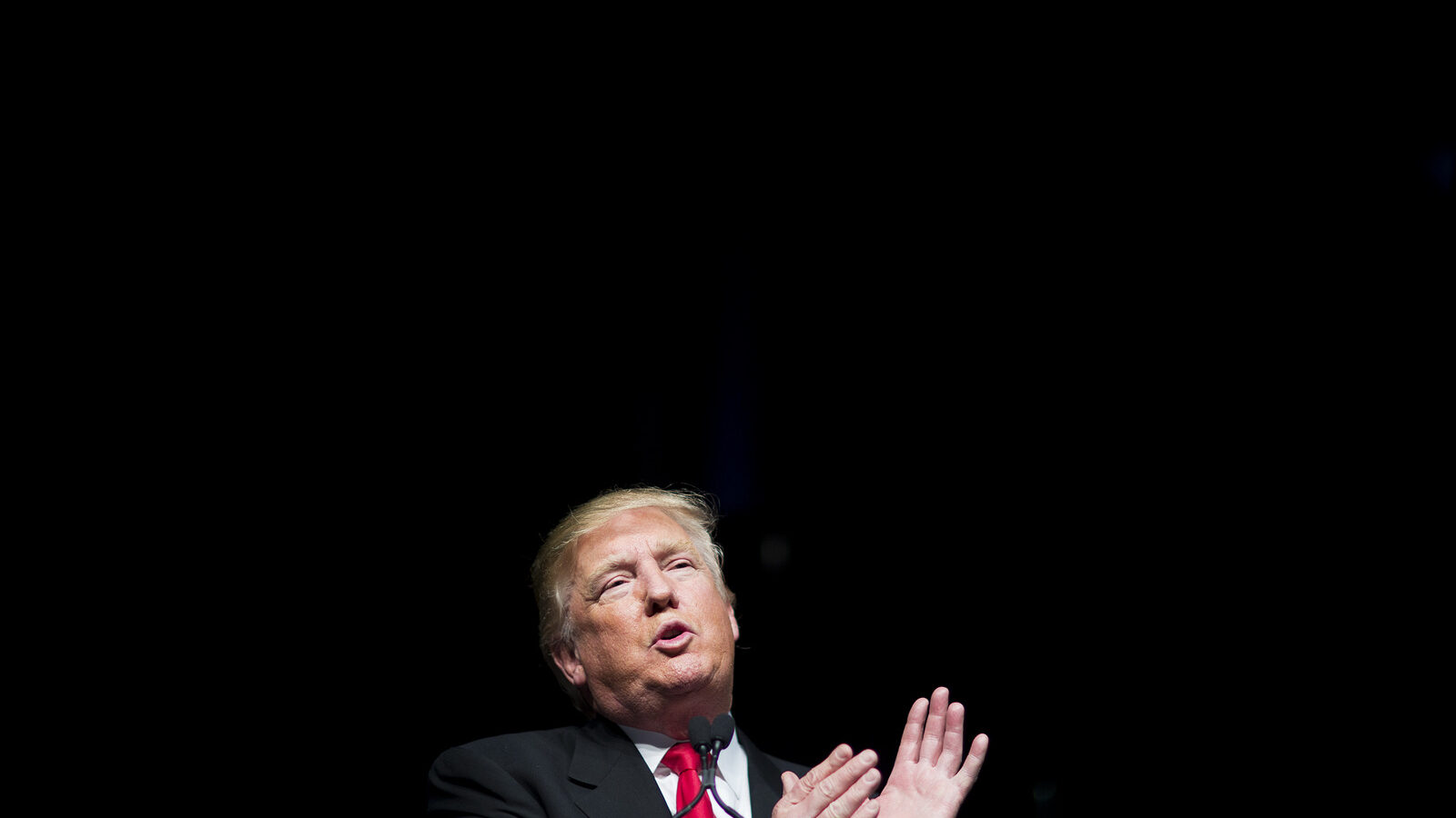Republican presidential candidate Donald Trump has promised to reveal evidence of Saudi involvement in the September 11th terrorist attacks if elected president. (AP Photo/David Goldman)