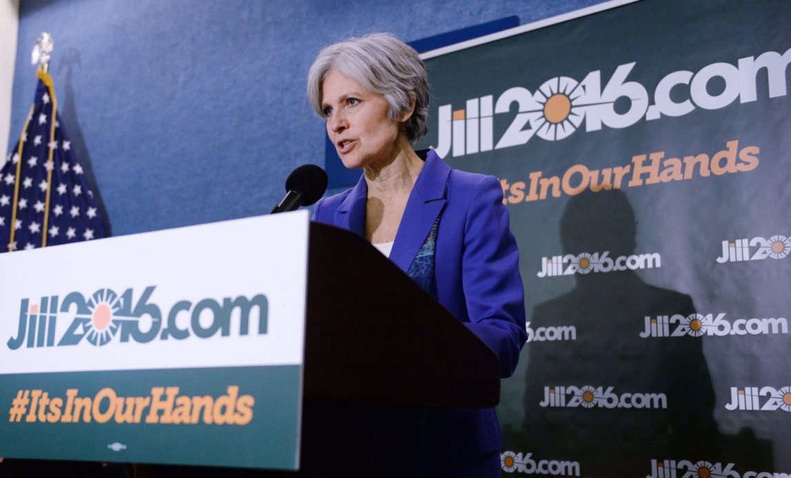 2016 Green Party presidential candidate Jill Stein.