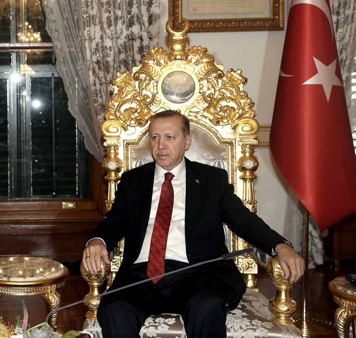 Turkey's President Recep Tayyip Erdogan. (Yasin Bulbul/Presidential Press Servic)