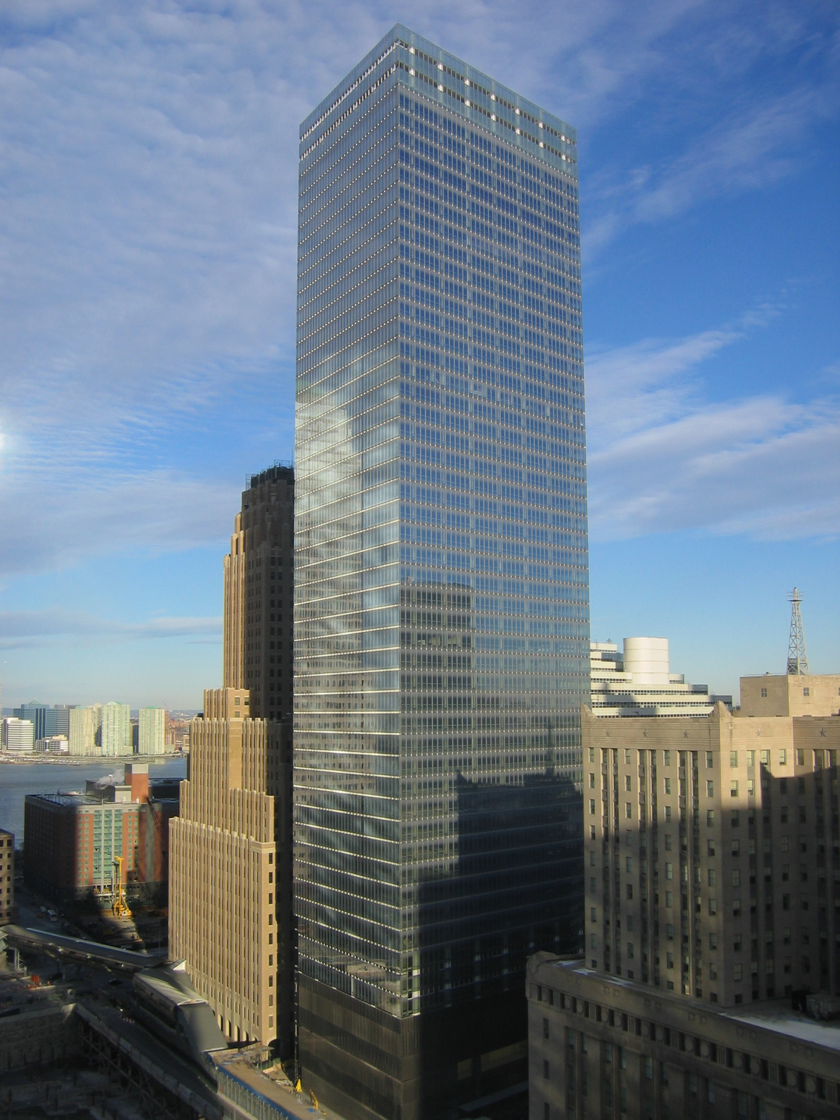 The new, 52-story 7 World Trade Center.