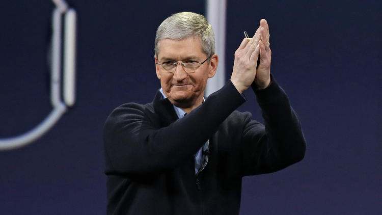 Apple CEO Tim Cook (Eric Risberg / Associated Press)