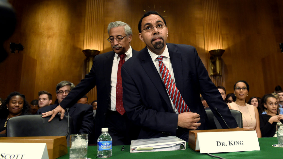 Acting Education Secretary Dr. John King, Jr. (AP Photo/Susan Walsh)