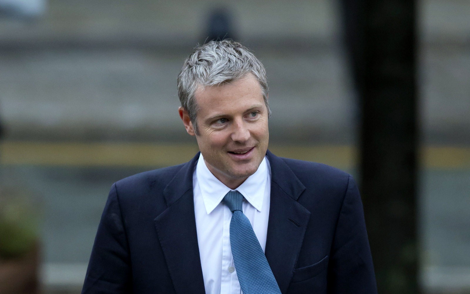 Zac Goldsmith makes his way to see Britain's Prime Minister David Cameron make his keynote speech at the annual Conservative Party Conference in Manchester, England, Wednesday Oct. 7, 2015. (AP Photo/Jon Super)