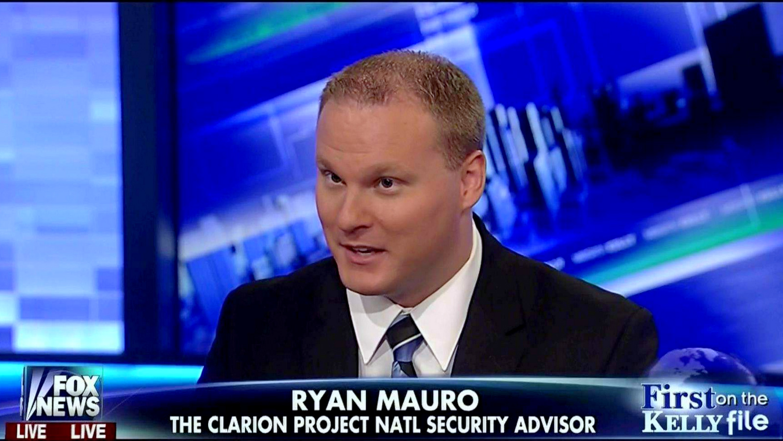 "National security analyst" Ryan Mauro, appears on Fox News. (Screenshot)